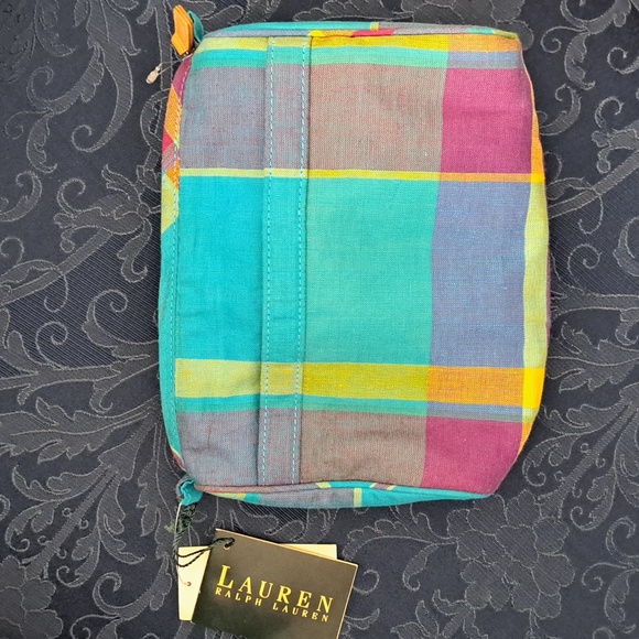 Ralph Lauren small Cosmetic Bag with tags - Picture 1 of 3